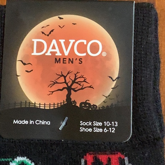 🆕 DAVCO- MEN’S FESTIVE HALLO-DRINKING SOCKS🎃 - Picture 2 of 6